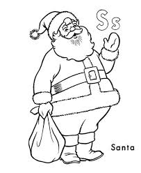 Santa claus skull and crossed surfboards. Surfing Santa Coloring Pages For Kids