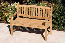 Made for outdoor use, our solid teak outdoor benches are built with traditional mortise and tenon joinery for generations of use. Java 48in Oval Teak Bench Oceanic Teak Furniture