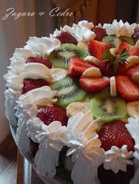 Torta Di Compleanno Alla Frutta Fresca Con Crema Pasticcera Zagara E Cedro Idee Alimentari Torta Alla Frutta Torte