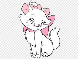 Maybe you would like to learn more about one of these? White Cat Fictional Character Illustration Marie Drawing Coloring Book Scat Cat Kitten Kitten White Mammal Png Pngegg