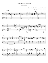 Print And Download In Pdf Or Midi You Raise Me Up A Big Round Of Applause To Niklas Solvberg Who B In 2020 Piano Sheet Music Free Piano Sheet Music Violin