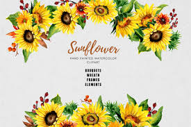 Free Free 264 Clipart Sunflowers Images SVG PNG EPS DXF File