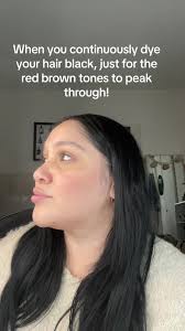 When You Dye Your Hair Jet Black But Its Red in The Sun