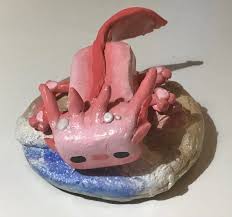 Minecraft fans will love collecting their favorite characters in plush! I Made A Minecraft Axolotl Out Of Clay And Painted It R Minecraft
