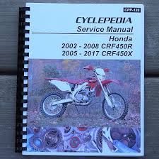 Service & Repair Manual for Honda CRF450 CRF450R CRF450X CRF 450 450R 450X