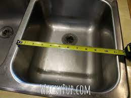 Need more room in your rv kitchen? Wacky Pup How To Make Your Own Sink Cover For More Counter Space Diy Tutorial