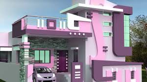 Porch Attatch Horizontal Stair Case Tower Designs Small House Elevation Design Small House Front Design House Outside Design