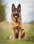 Medium Haired German Shepherd
