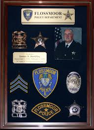 This case is available in either red oak, walnut or cherry and comes with a red, black, american flag display frame, american flag and medal shadow case. Custom Shadow Boxes For Law Enforcement Police Fire Military