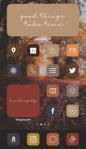 Warm Fall Aesthetic Iphone Ios 14 App Icons Home Screen Inspo Inspiration Widgetsmith Ios App Icon App Icon Iphone App Design