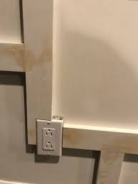 Maybe you would like to learn more about one of these? Wainscoting Board And Batten Design With Electrical Outlets Doityourself Com Community Forums