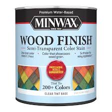Or, bring in any item and have our solid color stain tinted to match with custom color matching at lowe's. Minwax Wood Finish Water Based Clear Tint Base Semi Transparent Tintable Interior Stain 1 Quart In The Interior Stains Department At Lowes Com