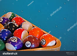 Billiards Sport Recreational Pool Table Balls In Triangle On Felt Background Copy Space Overhead Top View Ad Affilia Billiards Pool Table Billiard Table