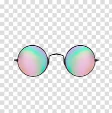 From cat eye to robotic frames, here's how sunglasses have looked over. Aesthetic Grunge Black Framed Hippie Sunglasses With Green Flash Lenses Transparent Background Png Clipart Png Free Transparent Image