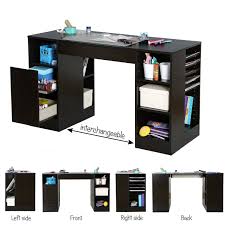 Amazon Com South Shore Crea Craft Table Chocolate White Childrens Furniture Buy Office Furniture Classic Office Furniture