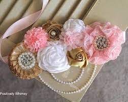 Resultado De Imagen Para Baby Shower Belly Band Tutorial Baby Shower Sash Baby Shower Rustic Wedding Sash