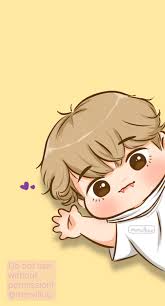 Unique bts stickers featuring millions of original designs created and sold by independent artists. Pin By Marta Novosad On Arts Bts Chibi Taehyung Fanart Fan Art