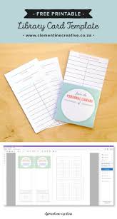 Free Printable Library Cards Library Card Library Checkout Free Printable Card Templates