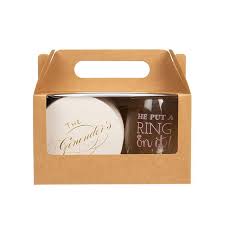 Get info of suppliers, manufacturers, exporters, traders of window cake boxes for buying in india. 7 X 4 X 4 Kraft Box W Window Handle Boxes Clearbags