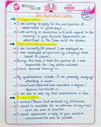 Job Application Letter English Teaching Materials English Vocab Learn English