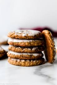 Thick and rich, this is a classic archway cookie you'll know by the sweet aroma when you first open up the package. Iced Oatmeal Cookies Sally S Baking Addiction