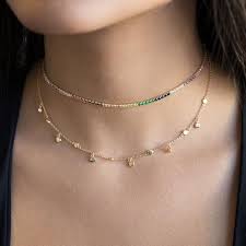 Rainbow Choker Adina S Jewels Rainbow Choker Chokers Chain Necklace