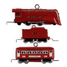 2009 Lionel Train Holiday Red Mikado Hallmark Keepsake Ornament At Hooked On Hallmark Ornaments Model Trains Toy Train Model Railroad