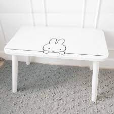 kos ミッフィーマイテーブル 100 mmt キッズデスク キッズテーブル 木製 ロータイプ 机 ミッフィー miffy 子供部屋 北欧 かわいい あす楽対応 送料無料 room 欲しい に出会える インテリア 家具 インテリア 子供部屋