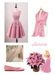 Holiday Disneybound Aurora Princess Style Fashion Outfits Goth Outfits