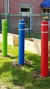 Ideal shield bollard cover colors. Flat Top Bollard Covers