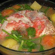 1 sudu besar lada sulah/putih 1/2 inci halia 3 ulas bawang putih 5 biji bawang merah. Resepi Sup Ikan Merah Sedap Kompilasi Himpunan Resepi