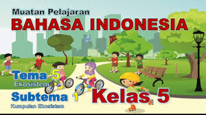 Video Pembelajaran Bahasa Indonesia Kelas 5 Tema 5 Subtema 1 Youtube
