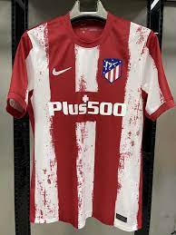 21 22 Atletico Madrid Home Man Soccer Jersey Buy Men Jersey Strabanesoccerjerseys Com