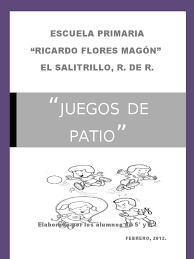 El segundo que diga la frase será el compañero que más lejos quedo en la partida anterior. Juegos De Patio 2012 Pelota Ocio