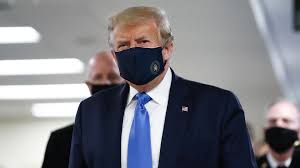 President Trump Tweets Photo Wearing Mask Calling It Patriotic Wfla