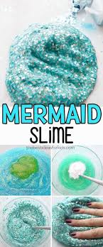 Mermaid Slime Avec Images Creations Theme Fete Slime