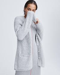 Joseph Women S Cardigan In Light Heather Grey Rag Bone