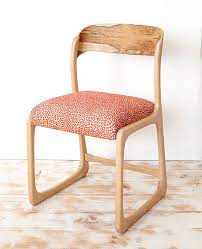 Voir plus d'idées sur le thème tapisser une chaise, mobilier de salon, restaurer meuble. Chaise Baumann Traineau Refection Complete Atelier Compas Lille