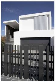 Model Pagar Modern Arsitektur Eksterior Modern Desain Eksterior