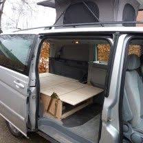 Mercedes Vito Met Klapbank En Hefdak Kleine Camper Kleine Campers Mercedes Camper Ideeen