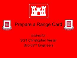 Once you've made your selection, you'll be issued a voucher to take to the cashier to get your money. Prepare A Range Card