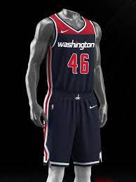 The new wizards uniform system features aero swift and dri fit materials for ultimate comfort and performance. Wizards Unveil New Blue District Statement Uniform Sportslogos Net News