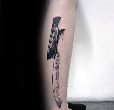 Maybe you would like to learn more about one of these? 100 Brush Stroke Tattoo Designs For Men Painted Ideas