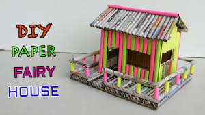How To Make Paper House Newspaper Crafts