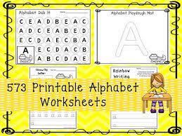 Simply print the letter recognition worksheets, there is a page for letters. 573 Alphabet Worksheets Download Preschool Kindergarten Etsy Alphabet Worksheets Printable Alphabet Worksheets Free Kindergarten Worksheets