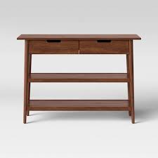 Ellwood Wood Console Table With Drawers Brown Project 62 Target Dvd & cd storagemedia storage39 comments 18.
