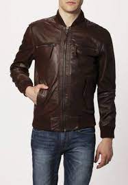 New Men S Chocolate Brown Lambskin Motorcycle Jacket Men Leather Biker Jacket Mens Leather Bomber Jacket Leather Jacket Men Leather Jacket Men Style