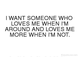 I Want Someone Who Loves Me