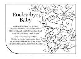 And down will come baby, cradle and all. Nursery Rhymes Are A Great Way To Introduce Your Child To Rhythm Music And Baby Lyrics Rock A Bye Baby Nursery Rhymes Lyrics