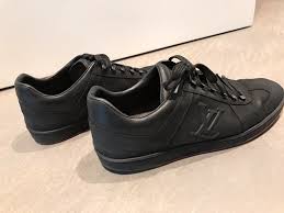 Louis Vuitton Men Shoes Black